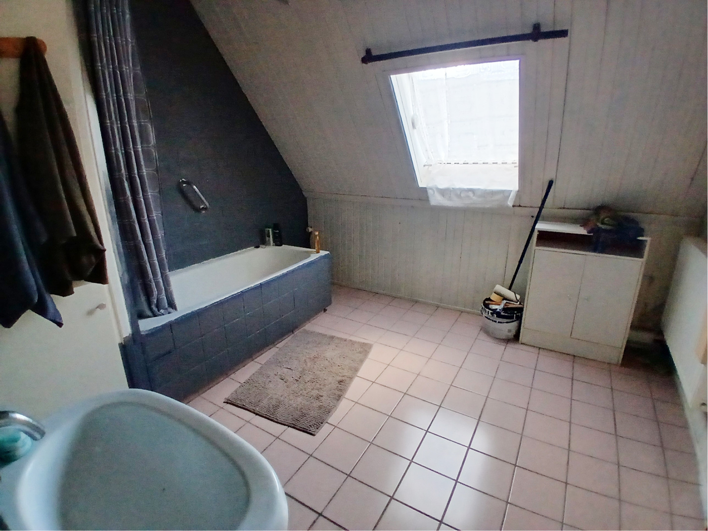 Salle de bain avant rénovation